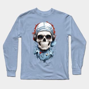 Skeleton DJ Vibes! Long Sleeve T-Shirt